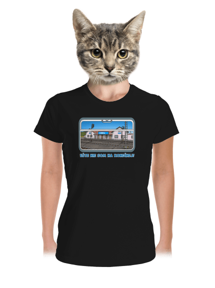 Nie som na konečnej dámske športové tričko Black