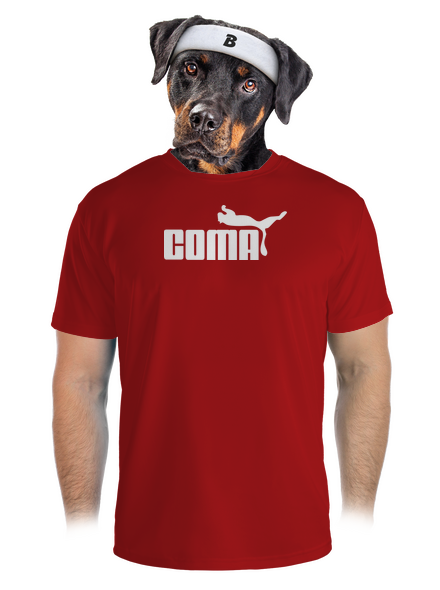 Coma pánske športové tričko Red Mal