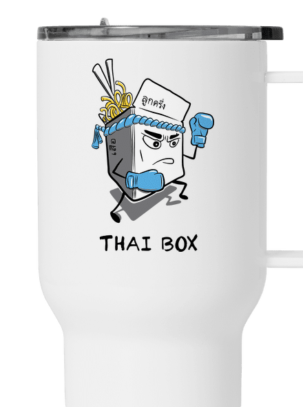 Thai box termohrnček White