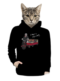 dámska mikina klokanka