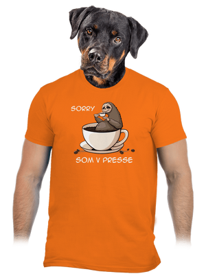 V presse pánske tričko Orange