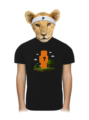 Minecraft z vlastnej fotky detské športové tričko Black