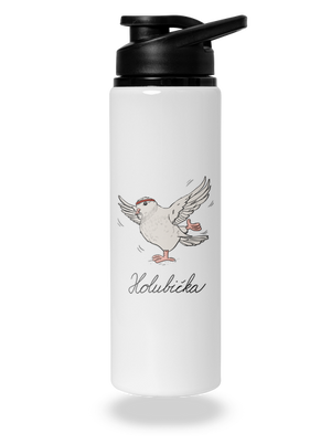 Holubička flaša na vodu White