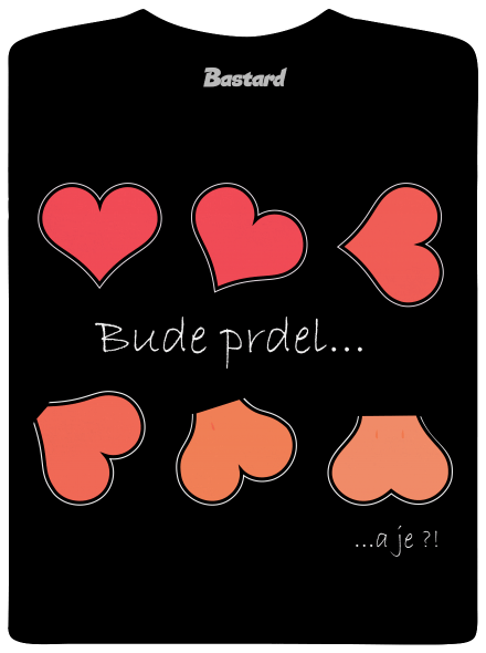 Bude prdel detské tričko Black