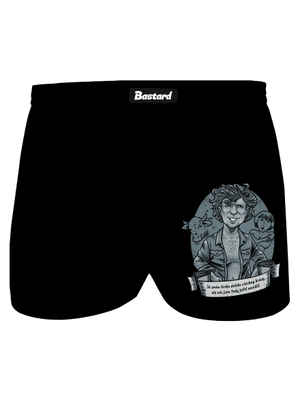 B14: Léto s kovbojem pánske trenky Black