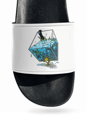 Migrujúca rybka šľapky White