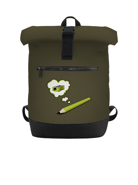 Ceruzka a Strúhatko batoh Military Green