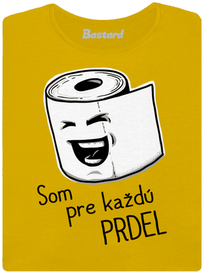 Prdel dámske tričko Yellow