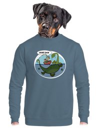 unisex mikina bez kapucne