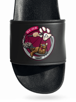 Psí horoskop: Váhy šľapky Black