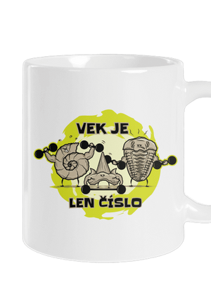 Vek je len číslo klasický hrnček White