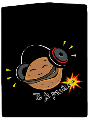 Pecka dámska mikina na zips Black