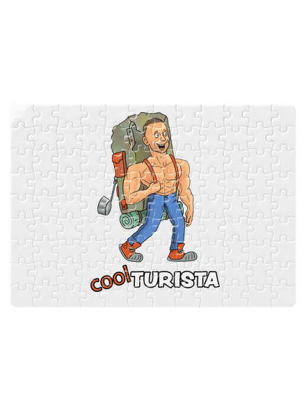 Cool turista puzzle White