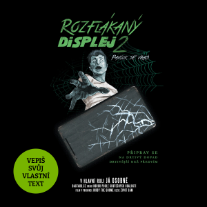 B13: Rozflákaný displej