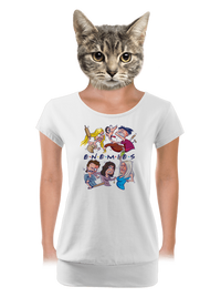 dámske tričko s lemom