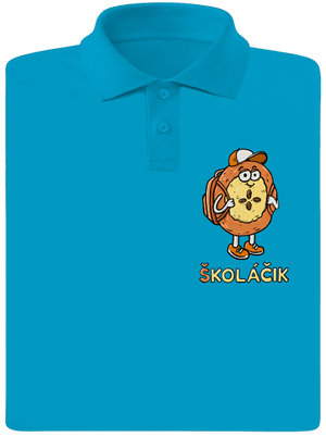 Školáčik pánska polokošeľa Blue Atol