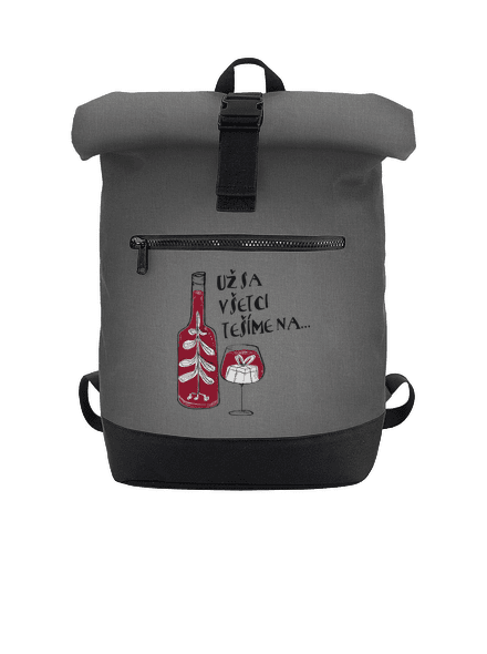 Vianoce vo víne batoh Grey Marl