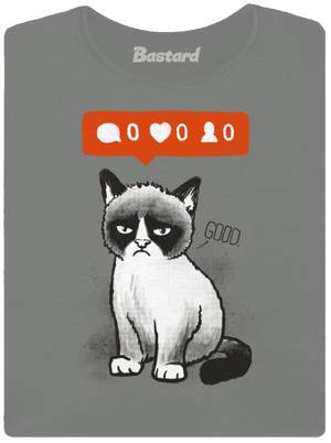 Grumpy dámske tričko Dark Gray Melange