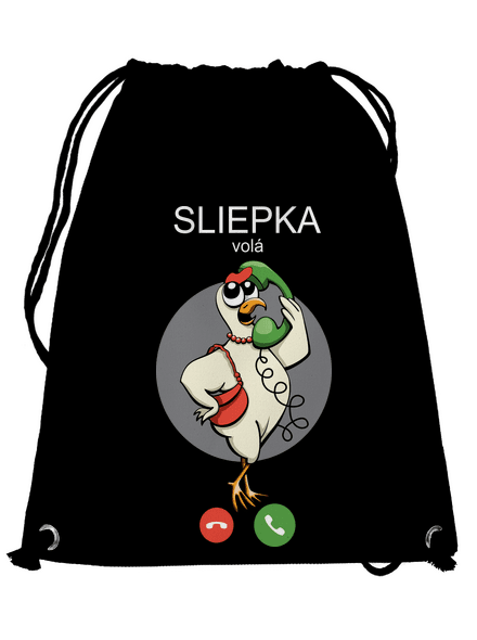 Sliepka volá vak Black