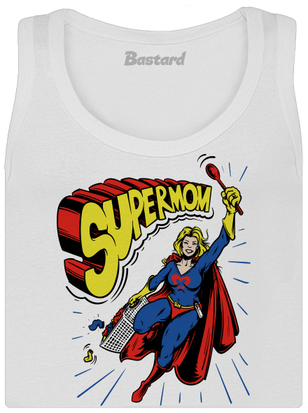 Supermom dámske tielko klasické White