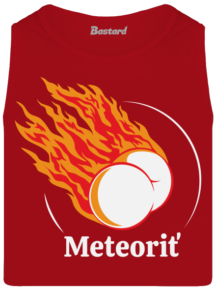 Meteoriť pánske tielko Red