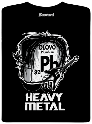 Heavy Metal detské tričko Black