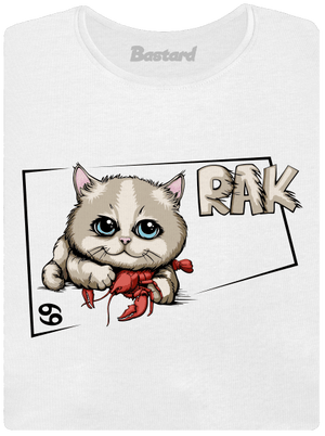 Mačací horoskop: Rak dámske tričko prémium White