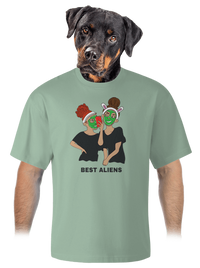 unisex tričko oversized