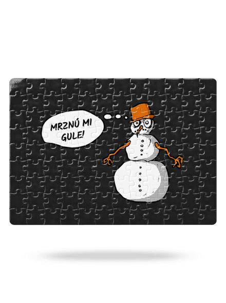 Mrznú mi gule puzzle White