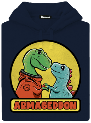 Armageddon pánska mikina klokanka Navy