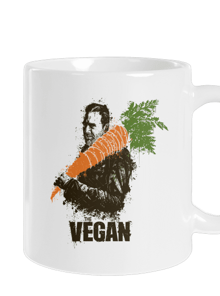 Vegan klasický hrnček White