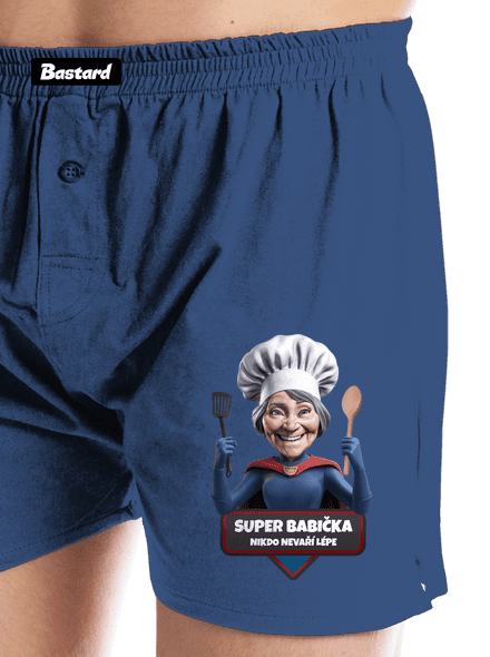 Super babička pánske trenky Blue