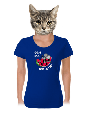 Som iná dámske tričko Royal Blue Mal