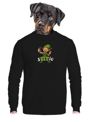 unisex mikina bez kapucne