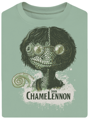 ChameLennon unisex tričko oversized Sage