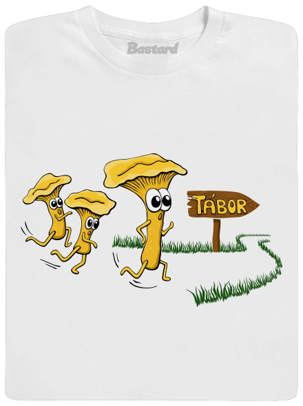 Beží líšky k táboru detské tričko White