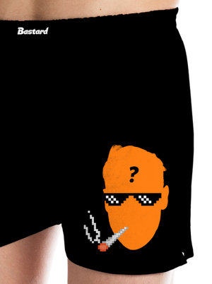 Thug life pánske trenky Black