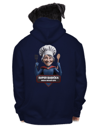 pánska mikina na zips