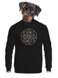 unisex mikina bez kapucne