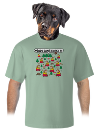 unisex tričko oversized