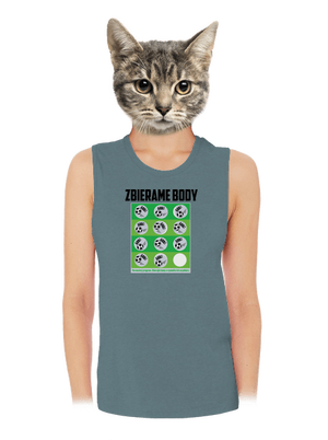 Zbierame body - futbal dámske tielko voľné Heather Deep Teal