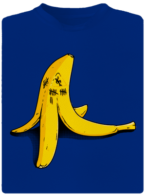 Banán zabijak pánske športové tričko Royal Blue Mal