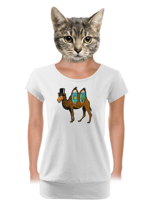 dámske tričko s lemom