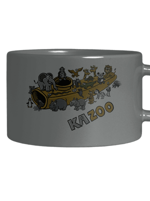 KaZoo hrnček makronka Grey Macaron