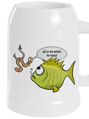 Ryba a dážďovka polliter White