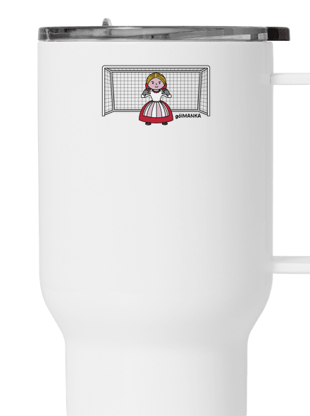 Gólmanka termohrnček White