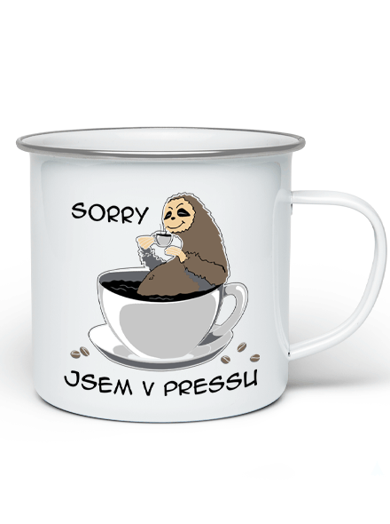 V pressu plecháčik