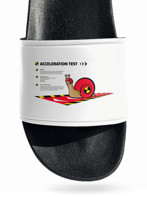 Snail test šľapky White