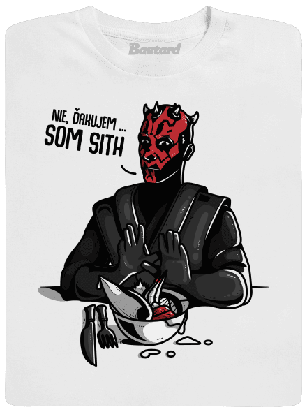 Som sith pánske dlhý rukáv White