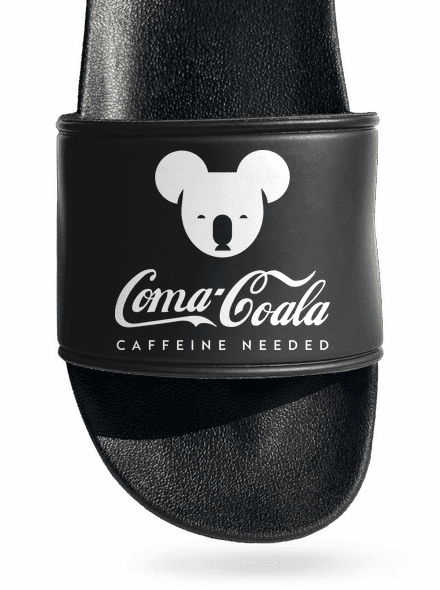 Coma Coala šľapky Black